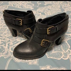 JCREW Black Boots Size 7